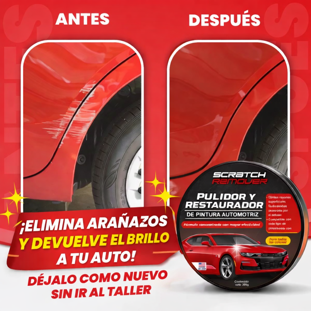 Scratch Remover | Dile Adiós a los Rayones y Manchas de sol de tu Auto