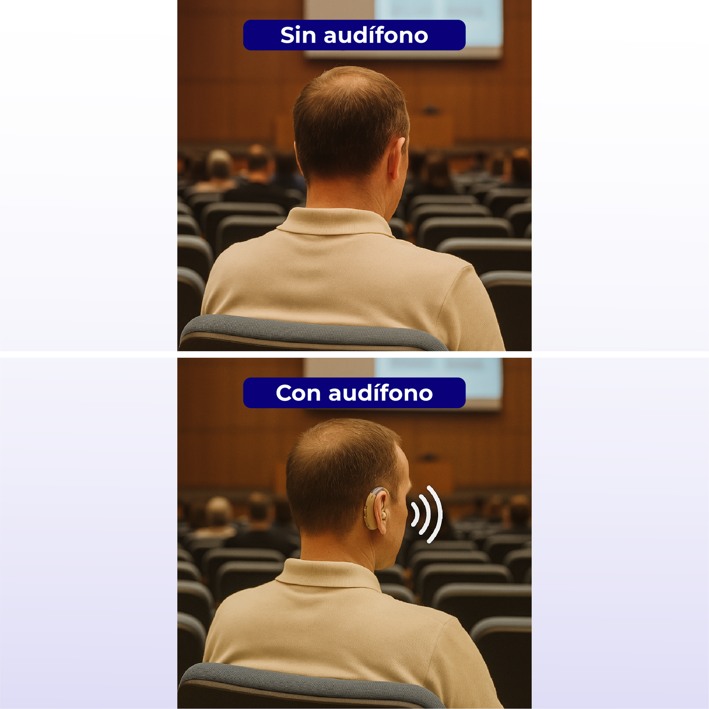 Amplificador Auditivo “HearMax / SmartSound”.