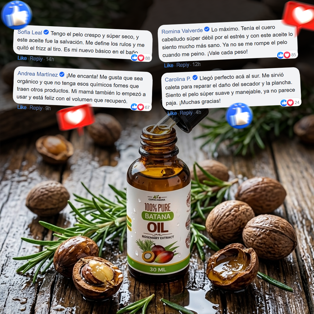 ¡Detén la caída y recupera la fuerza de tu cabello con el secreto ancestral de la Batana!