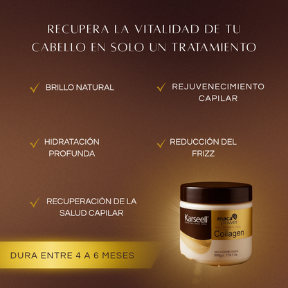 Botox Karseell ™️ | Cabello Suave, Brillante y Sin Frizz, Como Siempre lo Soñaste