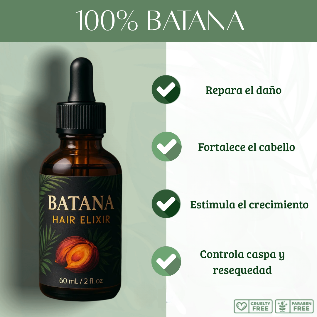 Batana Hair Elixir™️ | Revitaliza tu Cuero Cabelludo y Estimula el Crecimiento Natural