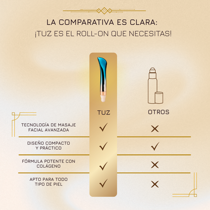 Roll-On Tuz ™️ | Ayuda a disminuir la apariencia de ojeras y refrescar tu mirada