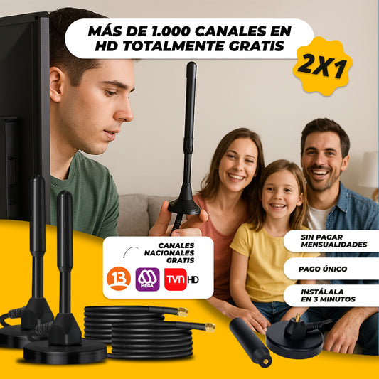 ZapiTV® | Televisión en HD sin pagar un peso extra