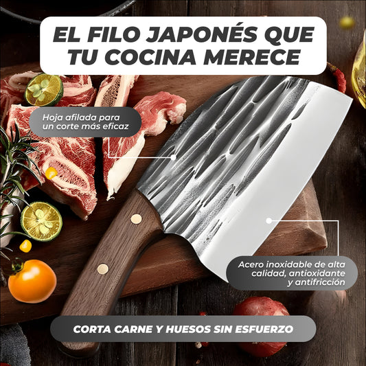 Cuchillo Tazaki estilo japonés | Filo profesional