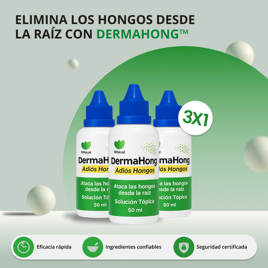 DermaHong™ | La solución definitiva para el hongo