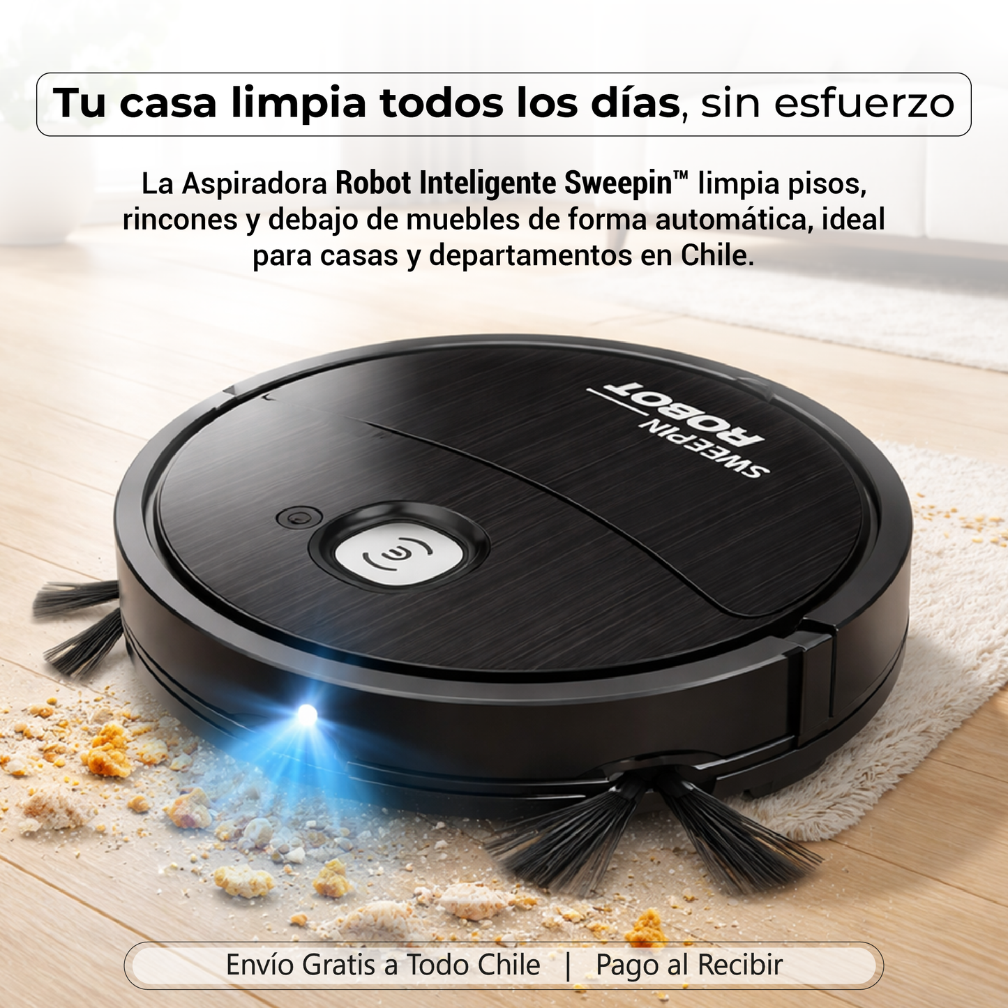 Aspiradora Robot Inteligente Sweepin™
