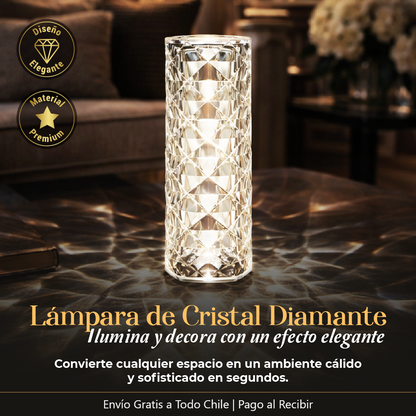 💎 Lámpara de Cristal Diamante.