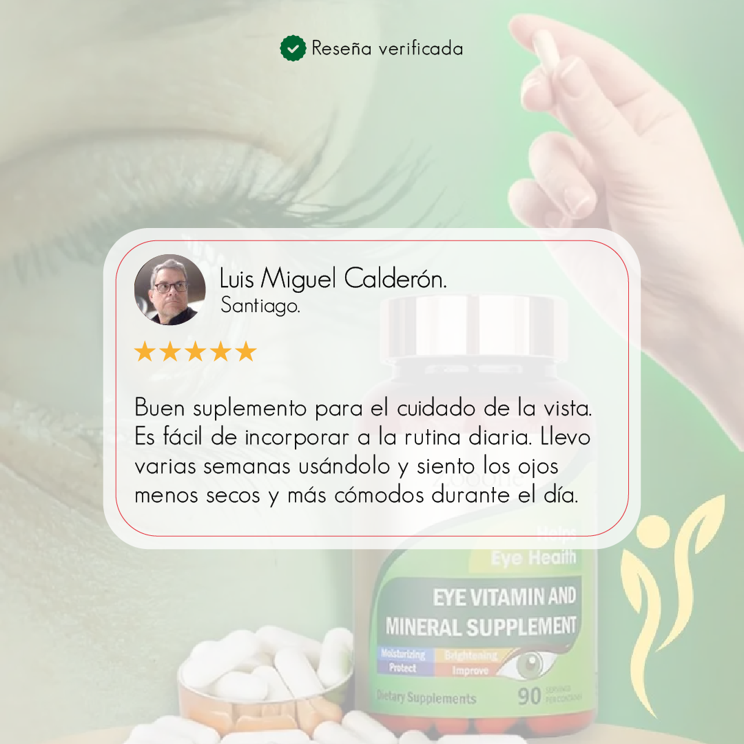 Producto: Zooone® – Suplemento Avanzado para la Salud Visual.