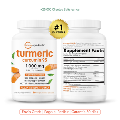 Cúrcuma Complex 4 en 1.