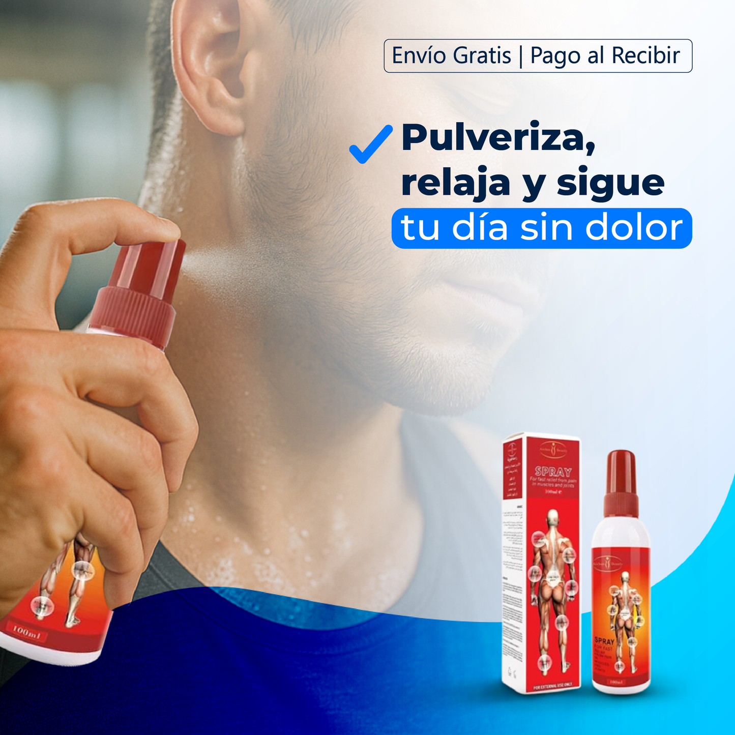 Spray Analgésico Profesional.