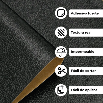 Rollo adhesivo - Reparación de cuero y vinilo.