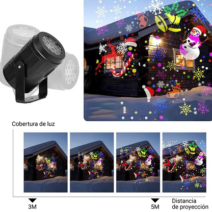 Proyector Navideño Led.