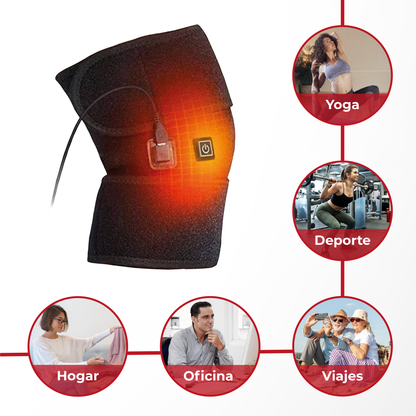 Rodillera - terapia con calor.