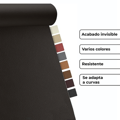 Rollo adhesivo - Reparación de cuero y vinilo.