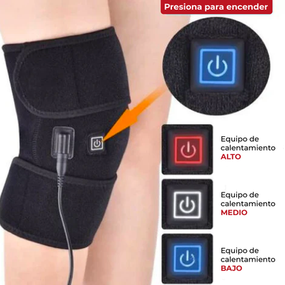 Rodillera - terapia con calor.