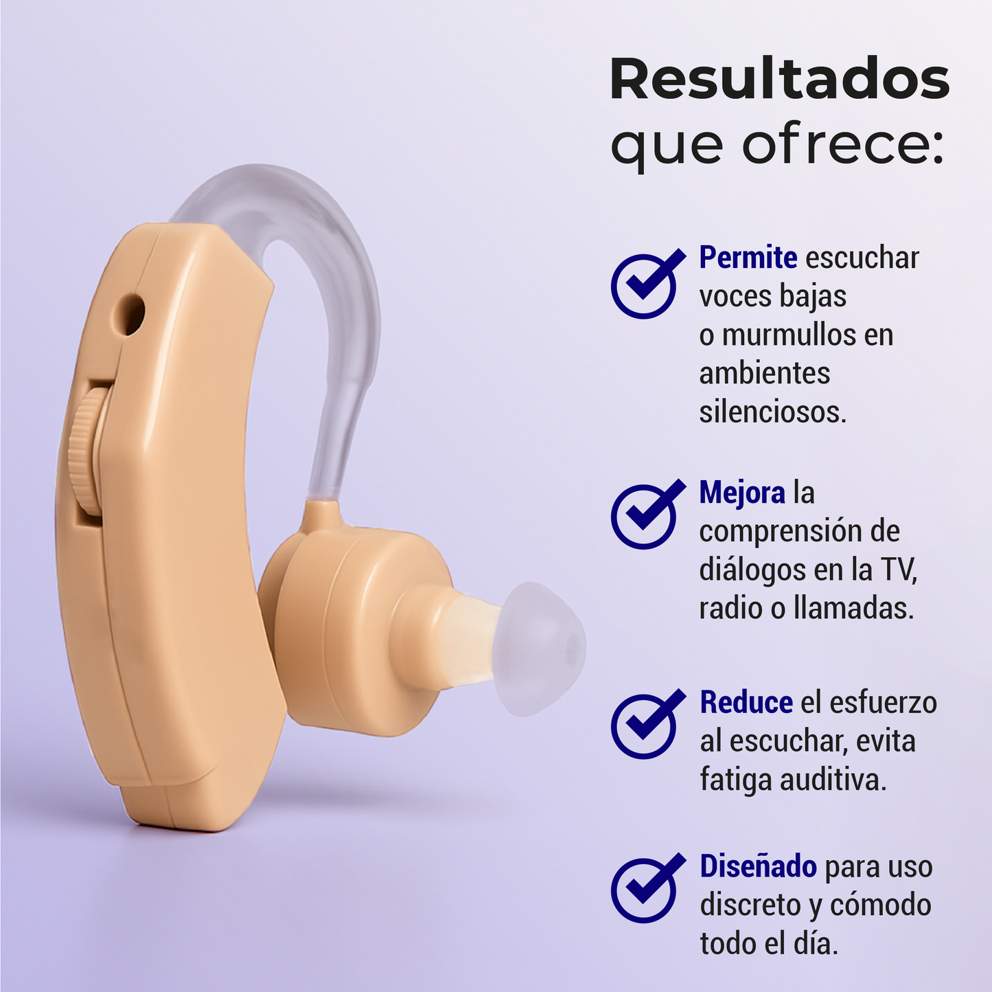 Amplificador Auditivo “HearMax / SmartSound”.