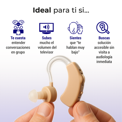 Amplificador Auditivo “HearMax / SmartSound”.