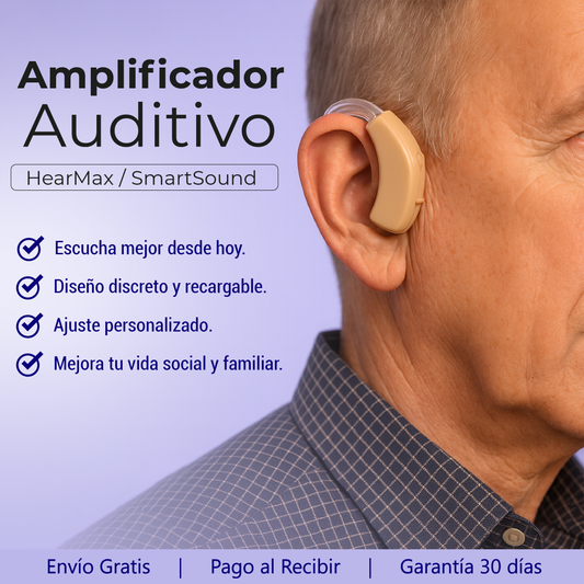 Amplificador Auditivo “HearMax / SmartSound”.