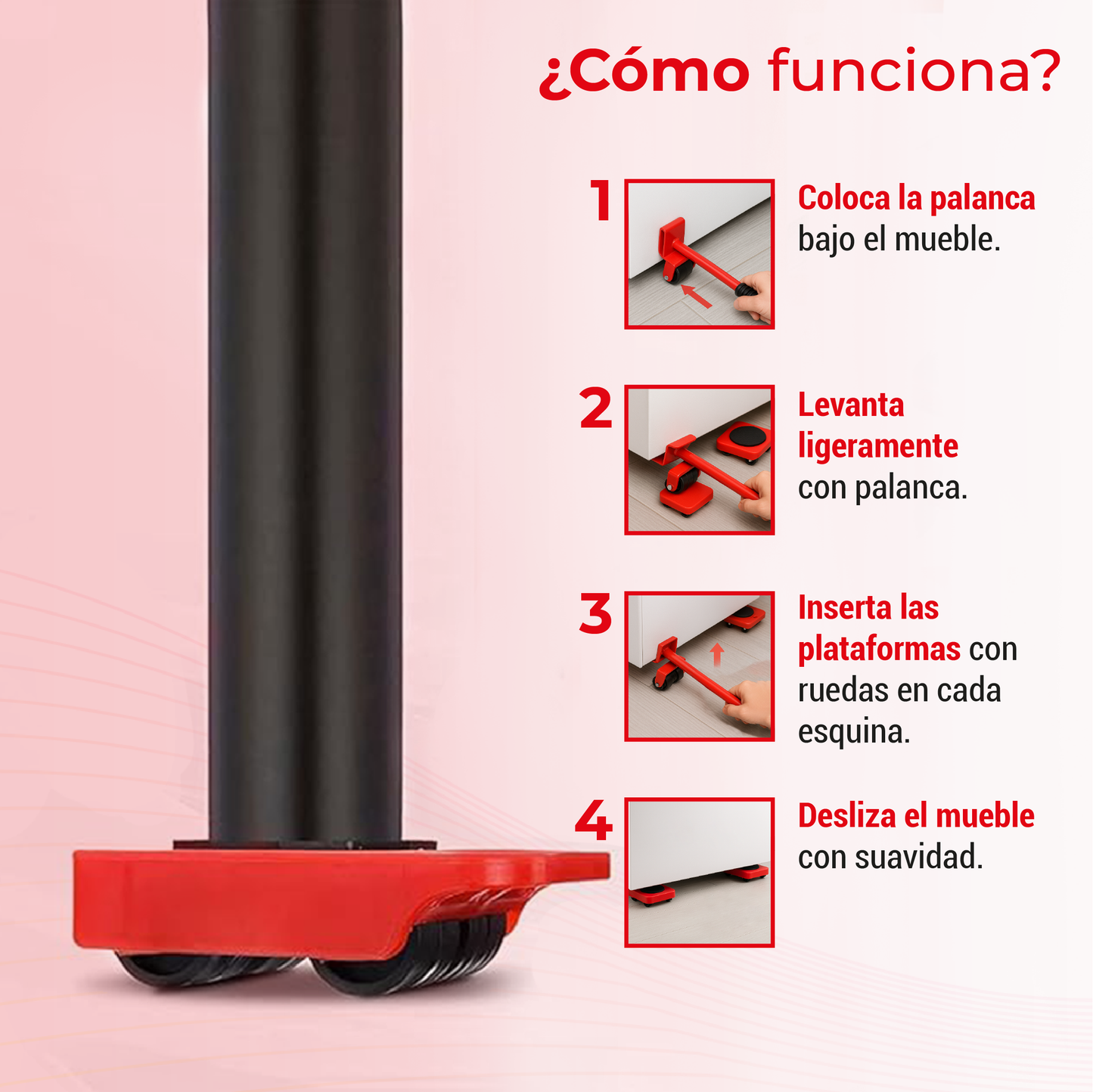 Kit Levanta Muebles Premium.