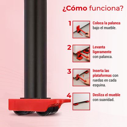 Kit Levanta Muebles Premium.