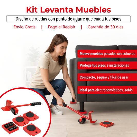 Kit Levanta Muebles Premium.