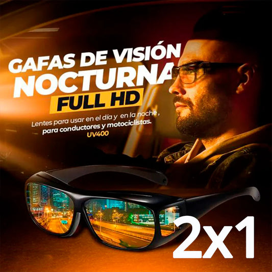 2x1 Lentes Vision Pro HD Dia y Noche