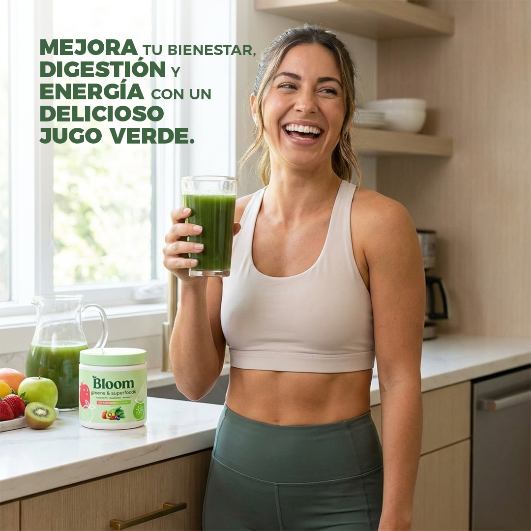 Bloom Jugo Verde — Energía, Detox y Bienestar en un solo vaso