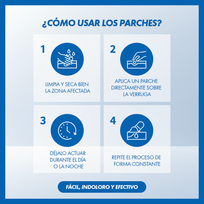 Parches Removedores de Verrugas – Pack 144 Unidades