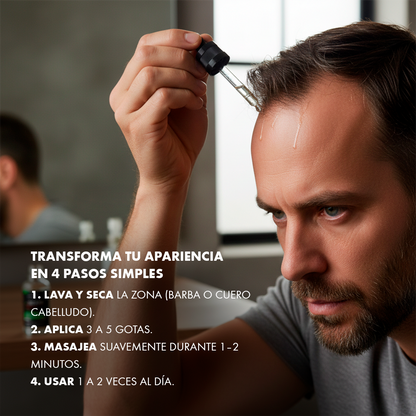 Bear Growth - Sérum de crecimiento para barba y cabello