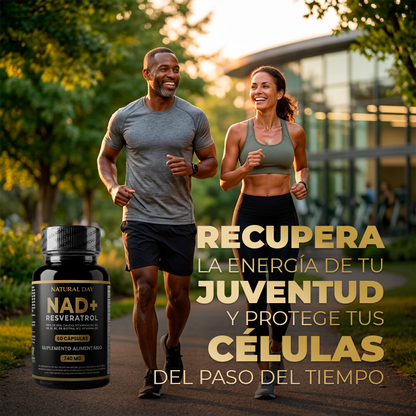 NAD + Resveratrol – Suplemento Antiedad y Energético