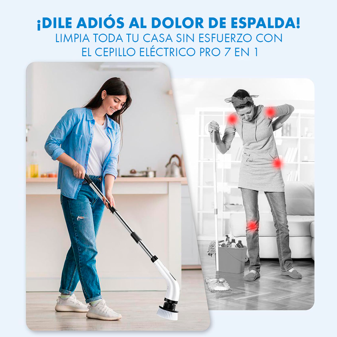 Cepillo Eléctrico Inalámbrico 7 en 1
