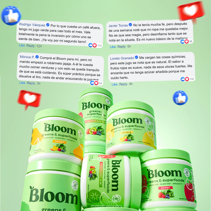 Bloom Jugo Verde — Energía, Detox y Bienestar en un solo vaso