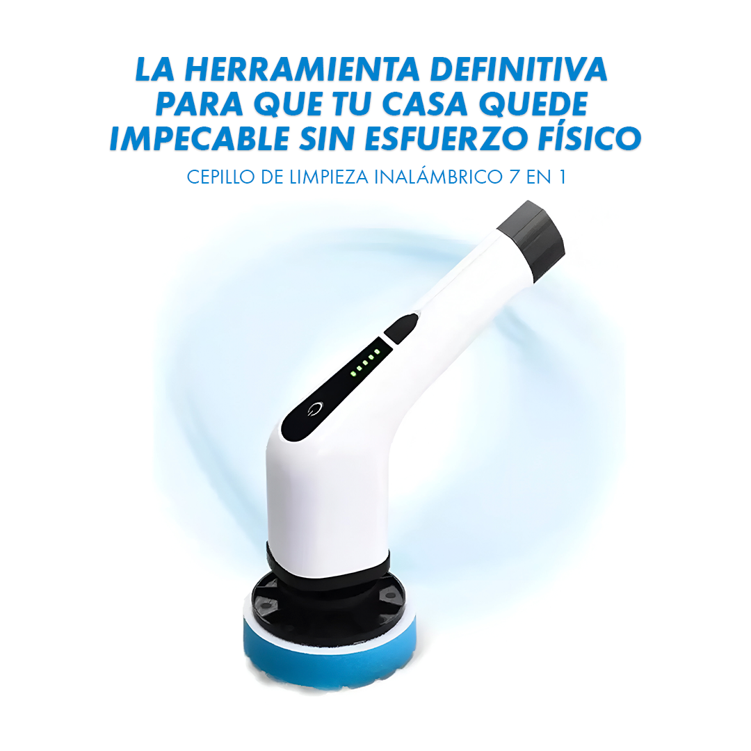 Cepillo Eléctrico Inalámbrico 7 en 1