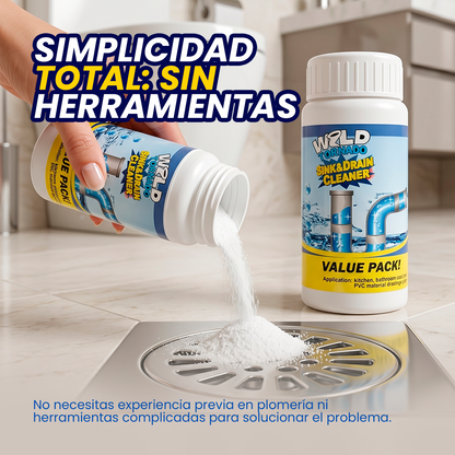 WildTornado™: La cañería tapada, resuelta en minutos.
