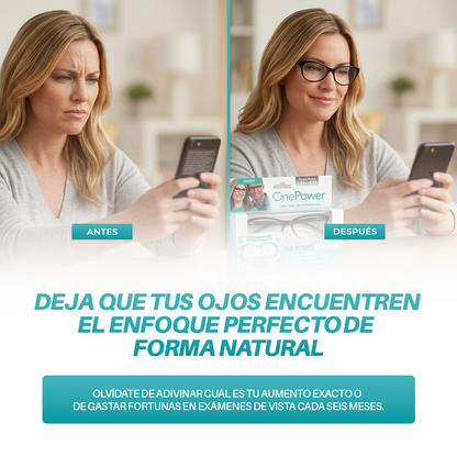 One Power | Un solo lente para todo