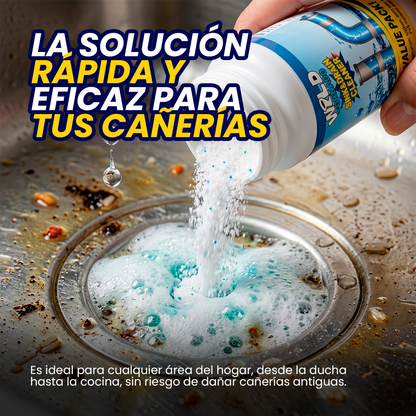 WildTornado™: La cañería tapada, resuelta en minutos.
