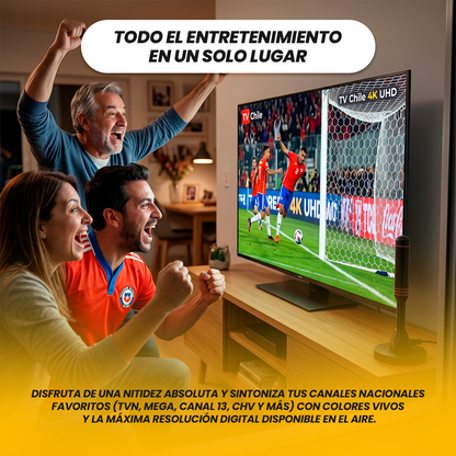 ZapiTV: la antena 4K que reemplaza el cable para siempre