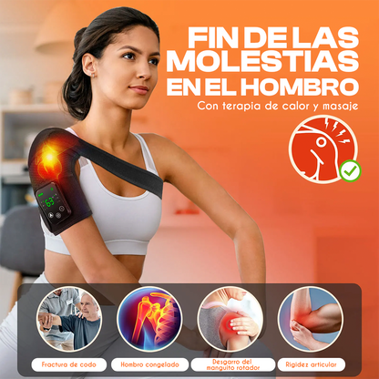 FlexTherm Pro™ 3 en 1 – Calor y Masaje Terapéutico 100% Inalámbrico