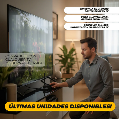 ZapiTV: la antena 4K que reemplaza el cable para siempre