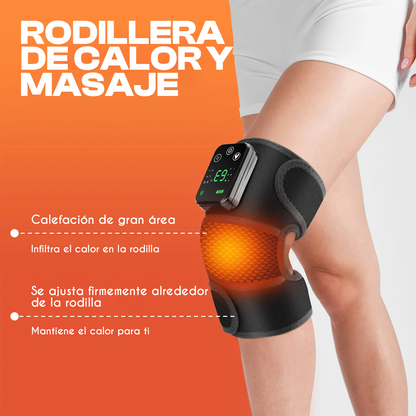 FlexTherm Pro™ 3 en 1 – Calor y Masaje Terapéutico 100% Inalámbrico