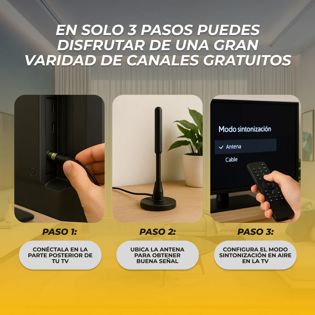 ZapiTV: la antena 4K que reemplaza el cable para siempre