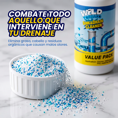 WildTornado™: La cañería tapada, resuelta en minutos.