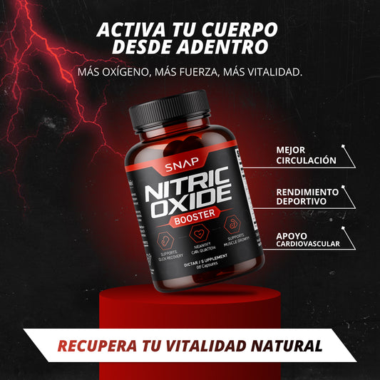 Nitric Oxide™ | Potencia tu circulación, energía y rendimiento en un solo suplemento