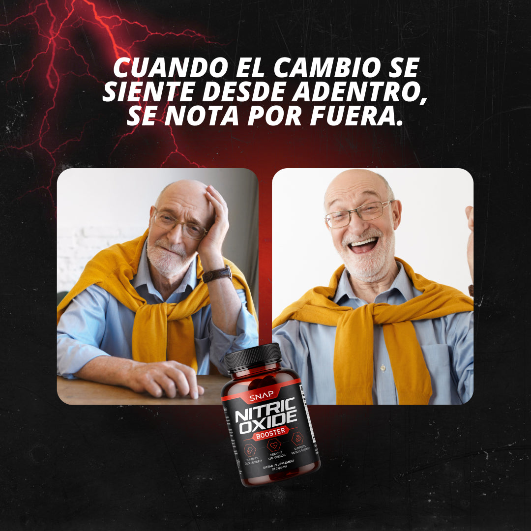 Nitric Oxide™ | Potencia tu circulación, energía y rendimiento en un solo suplemento