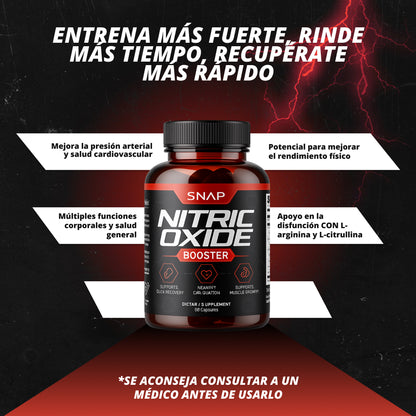 Nitric Oxide™ | Potencia tu circulación, energía y rendimiento en un solo suplemento