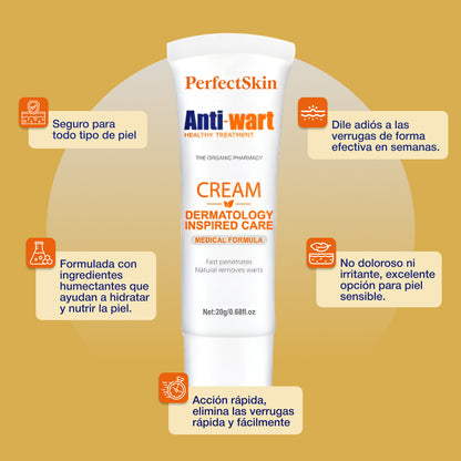 PerfectSkin® | Crema Eliminadora de Verrugas