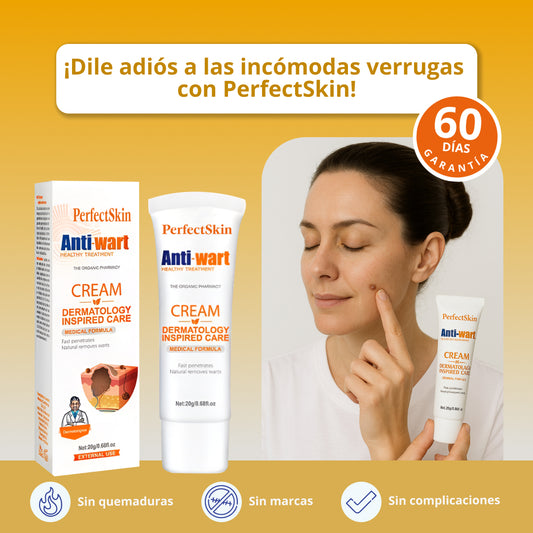 PerfectSkin® | Crema Eliminadora de Verrugas