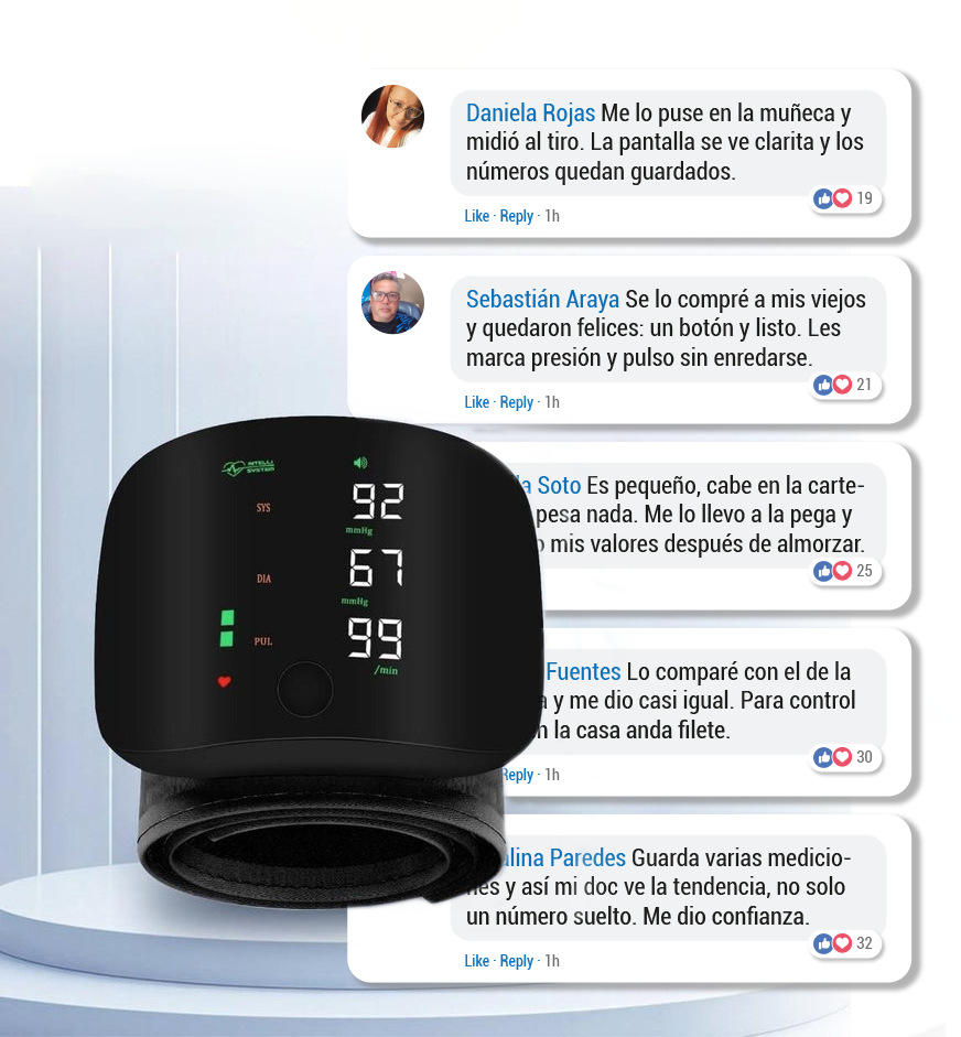 Tensiómetro Digital con Pantalla LED y Puño Ajustable.