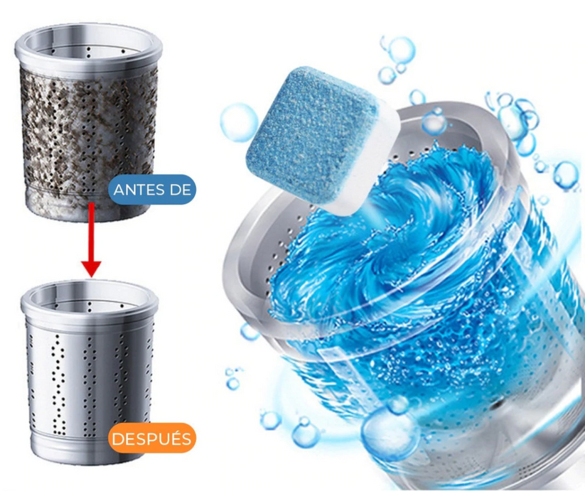 Pastillas Limpiadoras de Lavadora