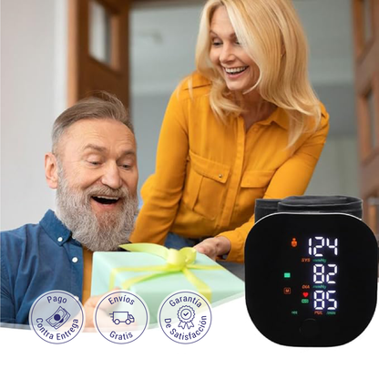 Tensiómetro Digital con Pantalla LED y Puño Ajustable.